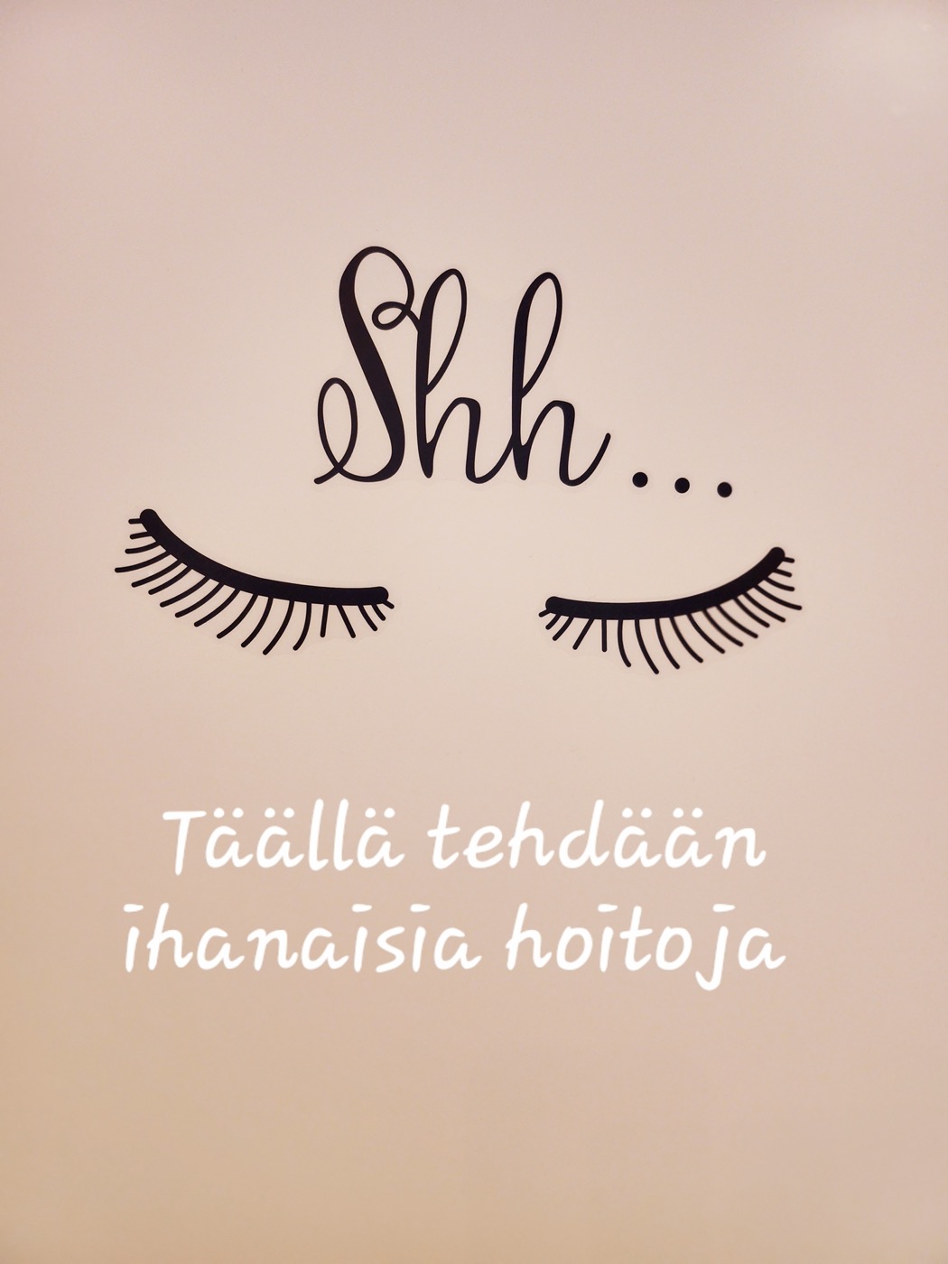 Kauneushoitola Ihanaisen tiloja